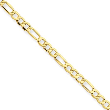 14kt Yellow Gold 2.50mm Figaro Chain