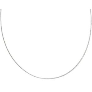Lesa Michele Tubetto Choker Necklace, 12" in Sterling Silver