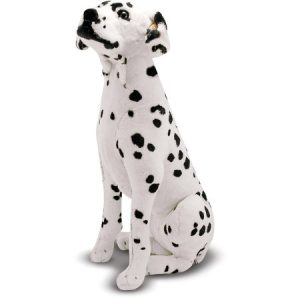 Melissa & Doug Giant Dalmatian, Lifelike Stuffed Animal Dog, over 2' tall