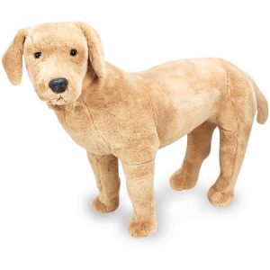 Melissa & Doug Giant Yellow Labrador - Lifelike Stuffed Animal Dog (nearly 2 feet tall)