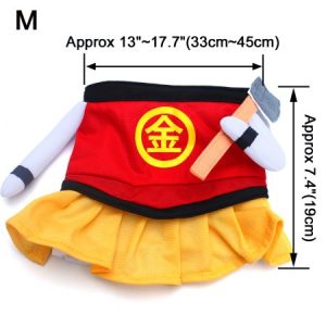 Petio Dog Pet Dress Kintoki Costume Red Yellow Size L