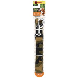 Westminster Pet Products Camo Dog Leash, 1" X 6', Camo